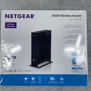 NETGEAR N300 Wireless Router Fast Wi-Fi for Home & Office WNR2000